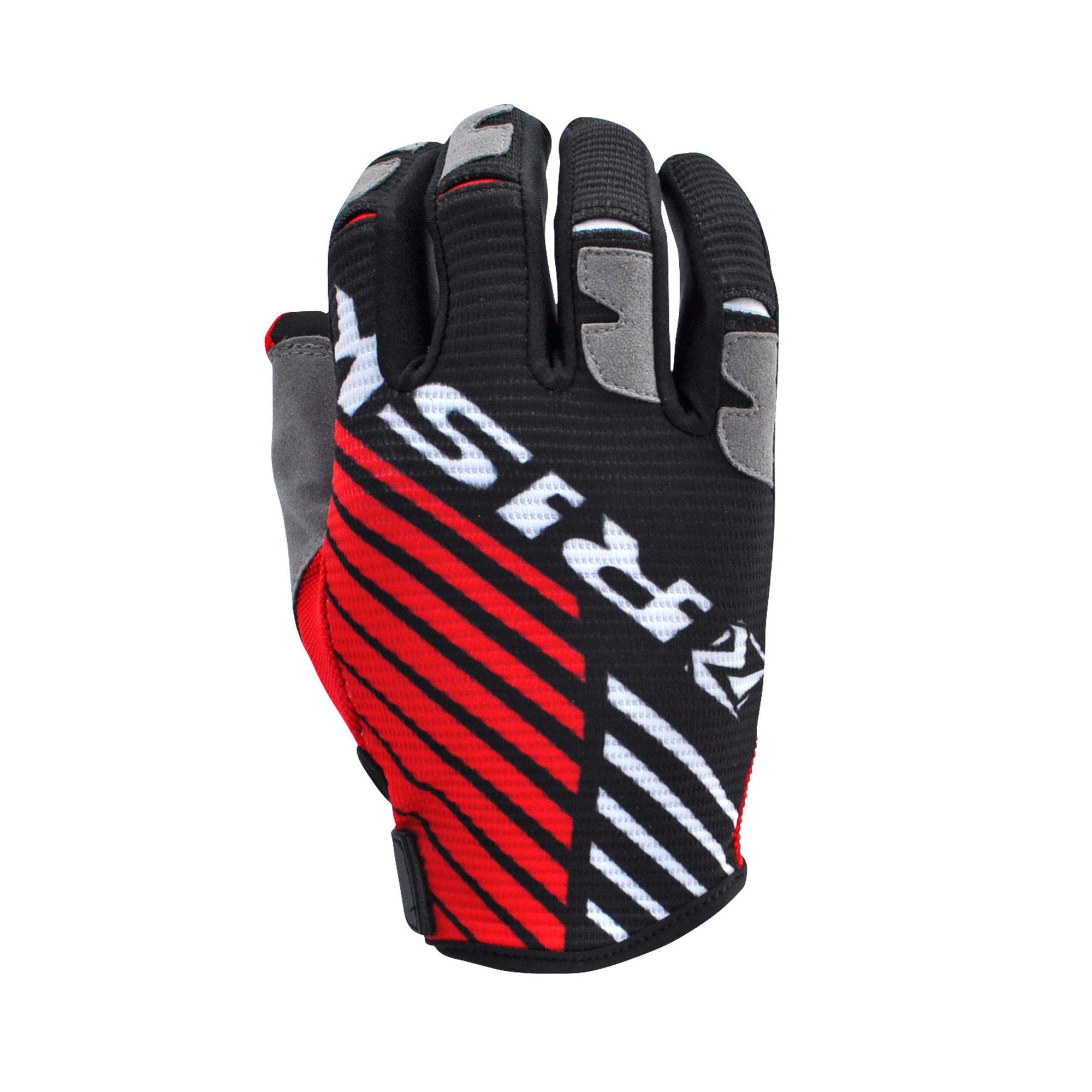 Risk Racing Ventilate Black Red Glove Top
