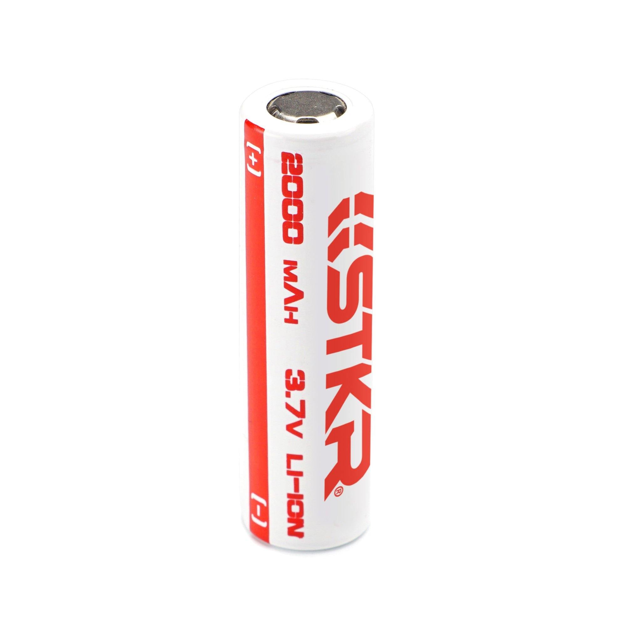 18650 Li-Ion 2000mAh Rechargeable Battery by STKR Concepts 18650 Li-Ion 2000mAh Rechargeable Battery by STKR Concepts