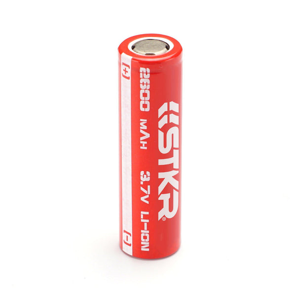 18650 Li-Ion 2600mAh Rechargeable Battery | STKR Concepts - Risk Racing 18650 Li-Ion 2600mAh Rechargeable Battery | STKR Concepts - Risk Racing