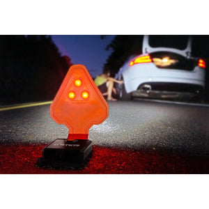 Flexit Auto - Flexible Flashlight with Rear Red Hazard Light for Roadside Repair Safety - striker
