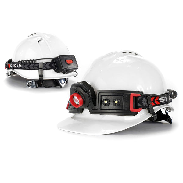 Headlamp Helmet Clips | STKR Concepts